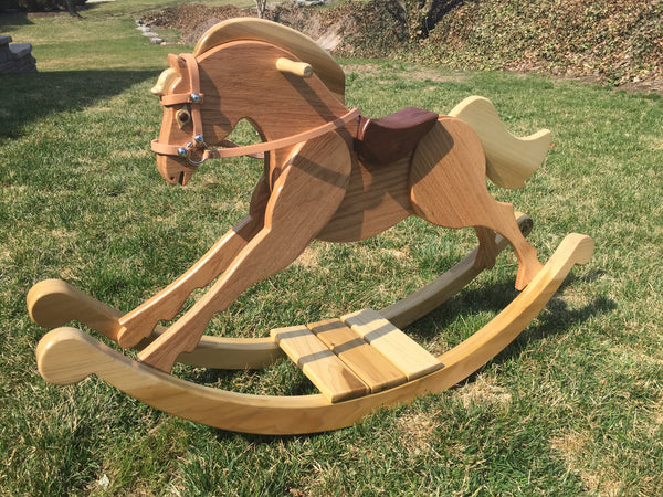 Wooden Rocking Horse // Cavallo Tuscano // Handmade Artisan