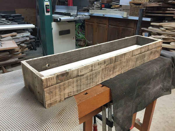 Upcycled Pallet Planter Box