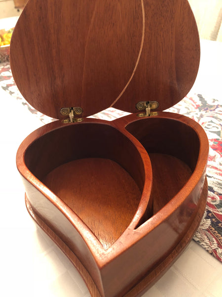 Heart Jewelry Box // Handmade Heart-Shaped Jewelry Box // Bohemian // Handcrafted // Artisan Jewelry Box